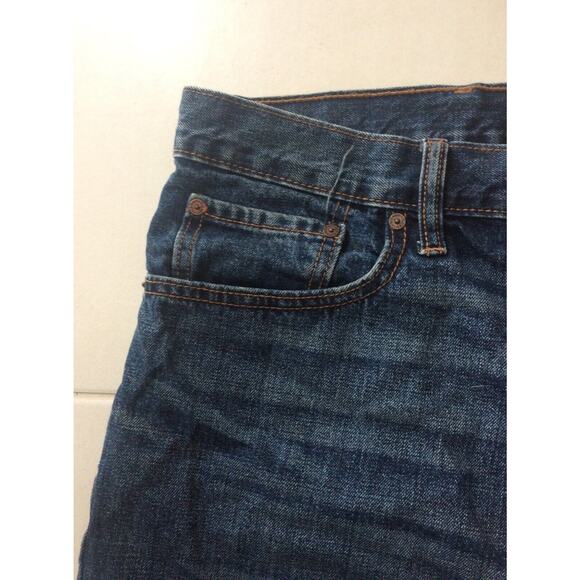 Old Navy Denim Jean Shorts Loose Ample Cut Off Frayed - Picture 5 of 8